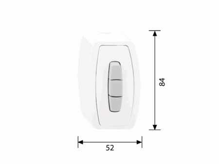 SELVE i-Switch AP Jalousieschalter- / taster #298611