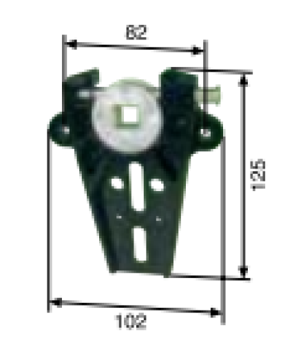 SELVE ➤ Motorlager für Rollladenfertigkästen✓ Kunststoff, Innenvierkant abrollbar✓  #281930✓ online kaufen✅