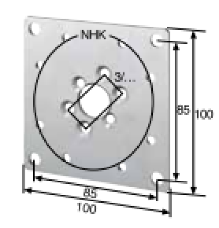 SELVE ➤ Motorlager Universalplatte✓ Baureihe 37 SP / NHK✓  #282003✓ online kaufen✅