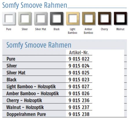 Somfy 1811315 Smoove RS100 io Funkwandsender - Pure Shine