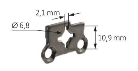 Somfy ➤ Aufnahme Sonesse 30/40 (10 x 1,8 mm) #9025996✅ online kaufen!