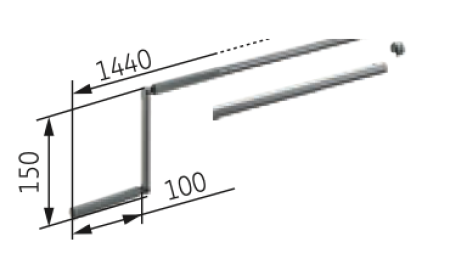 Somfy ➤ Gelenkkurbel, nicht abnehmbar #9701384✅ online kaufen!
