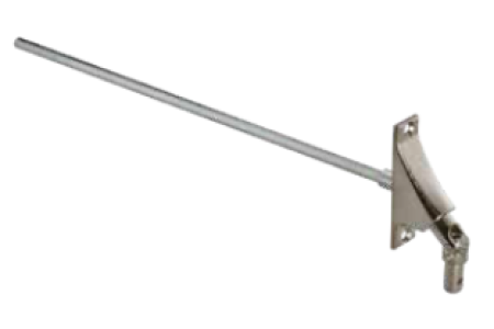 Somfy ➤ Gelenklager mit 90° Platte Stange 315 mm ✓ #9707134 ✅