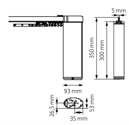 Somfy ➤ Glydea Ultra 35e WT N ✅ Vorhangmotor mit Schaltersteuerung #1240228 ✅ online kaufen!