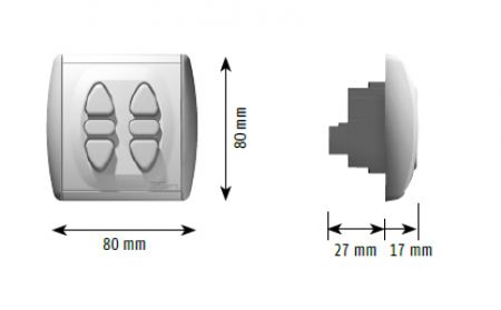 Somfy Inis Duo/ Inis Duo VB/ Inis Duo T #1800000 #1800015 #1800023