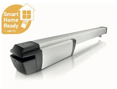 Somfy Ixengo L 3S+ io Komfort-Set für zweiflügelige Drehtore bis 4 m und 400 kg. Mit io-homecontrol, Lichtschranke, Warnleuchte und Akku.