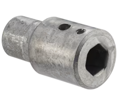 Somfy ➤ J4 Wellenadapter Sechskant mit SW 10 mm ohne Gewinde #9014167✅ online kaufen!