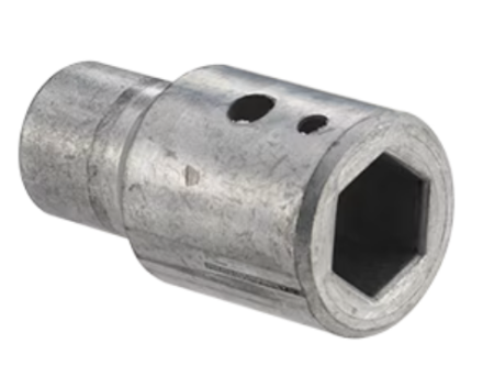 Somfy ➤ J4 Wellenadapter Sechskant mit SW 13 mm ohne Gewinde #9014170✅ online kaufen!