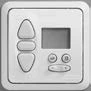 Somfy Jung CD 500, ST 550, CD 500 Plus Abdeckplatte #9709113 #9709114