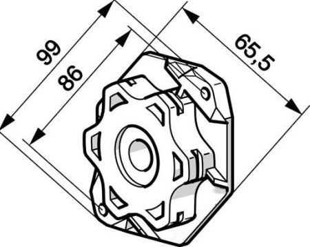 Somfy ➤ NHK-Kompakt Adapterlager ✓ #9910051 ✅
