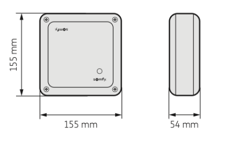 Somfy ➤Power 1 x 2,5 DC RTS Gruppenfunksteuerung #1870157✅ online kaufen!