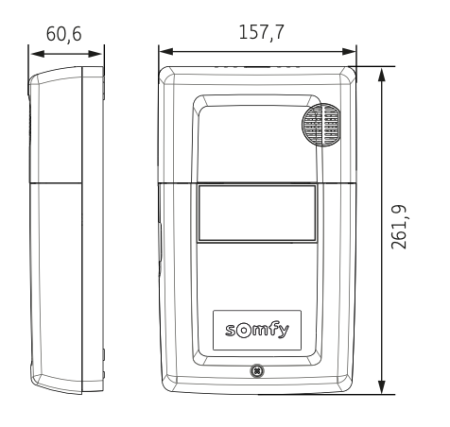 Somfy Rollixo io Rolltorsteuerung #1841165