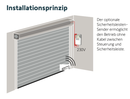 Somfy Rollixo io Rolltorsteuerung #1841165