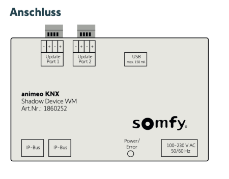 Somfy ➤ Shadow Device KNX #1860252✅ online günstig kaufen!