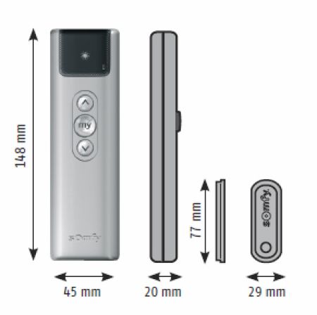 Somfy Situo A/M io #1800109 #1800110 #1800111