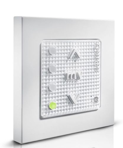 Somfy► Somfy Smoove 4 Mode IN io II + Rahmen 4-Kanal Funkwandsender Pure #1871345✅online günstig kaufen!