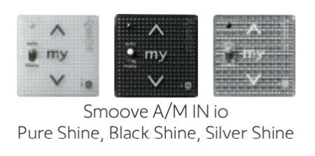 Somfy Smoove A/M io 1-Kanal Funkwandsender #1811101 #1811102 #1811103