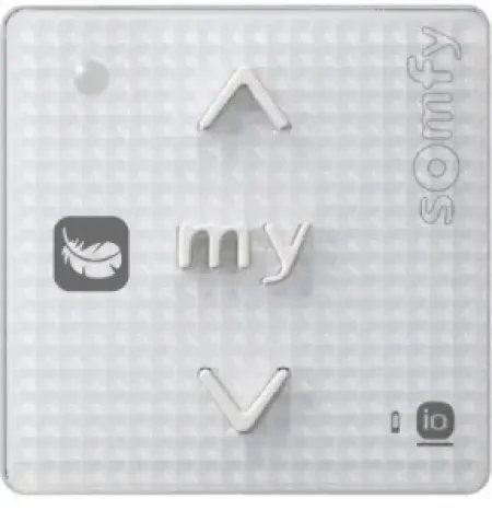 Somfy ➤ Smoove RS100 IN io 1-Kanal Funkwandsender Pure Shine #1811720✅ online günstig kaufen!