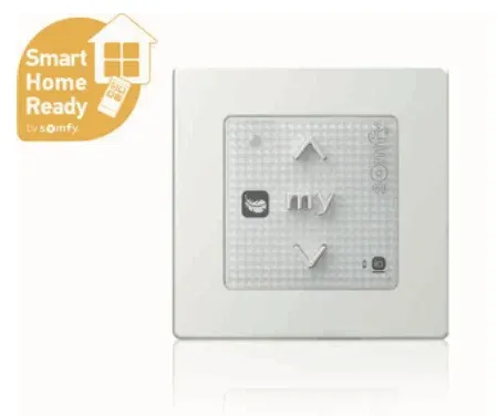Somfy ➤ Smoove RS100 io 1-Kanal Funkwandsender Pure Shine #1811717✅ online günstig kaufen!