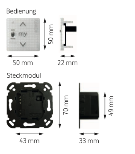 Somfy ➤ Smoove Uno A/M io #1811404 #1811405✅ online kaufen!