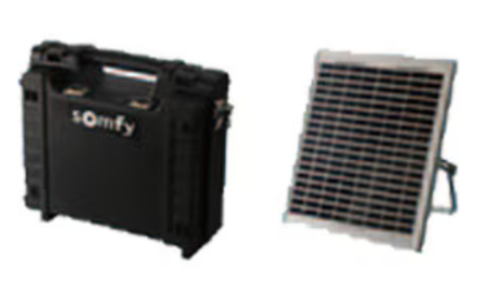 Somfy ➤ Solar-Akku Kit 24 V für Garagentorantriebe #9015859✅ online günstig kaufen!