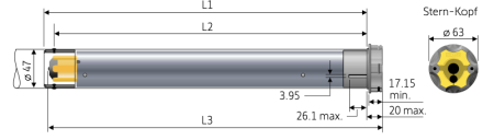 Somfy ➤ Sonesse Ultra 50 6/20 Digitalmotor ✅ Schnellläufer Innensonnenschutz #1003044