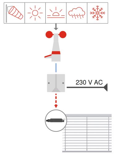 WAREMA WMS Sensor Splitter AP #2046744