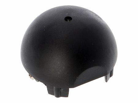 WAREMA ➤ Kappe halbrund für Führungsschienen Ø52mm, Typ 7 und Typ 8. Endverschluss für Basis-Raffstore und Fenster-System-Raffstore FSR, inklusive 2 Schrauben. Artikel 312211.