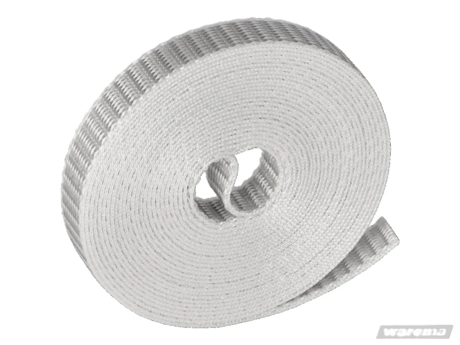 WAREMA Halbeinlass-Gurtwickler 14mm mini weiß mit 4500mm Gurtband grau #528013-2021339