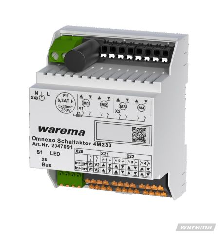 WAREMA Omnexo Schaltaktor 4M230 AP/REG #2047090 #2047091