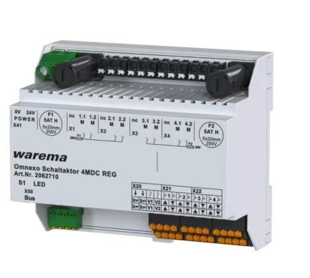 WAREMA Omnexo Schaltaktor 4MDC AP/REG #2062709 #2062710