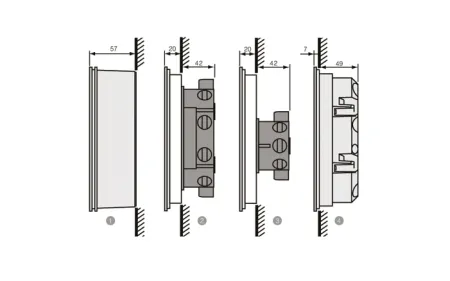 WAREMA Wisotronic 4-Kanal Steuerung #1002852 #1002853 #1002864 #1002865 #1002876 #1002877