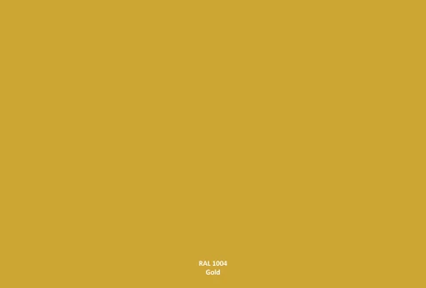 RAL 1004 Goldgelb / Gold