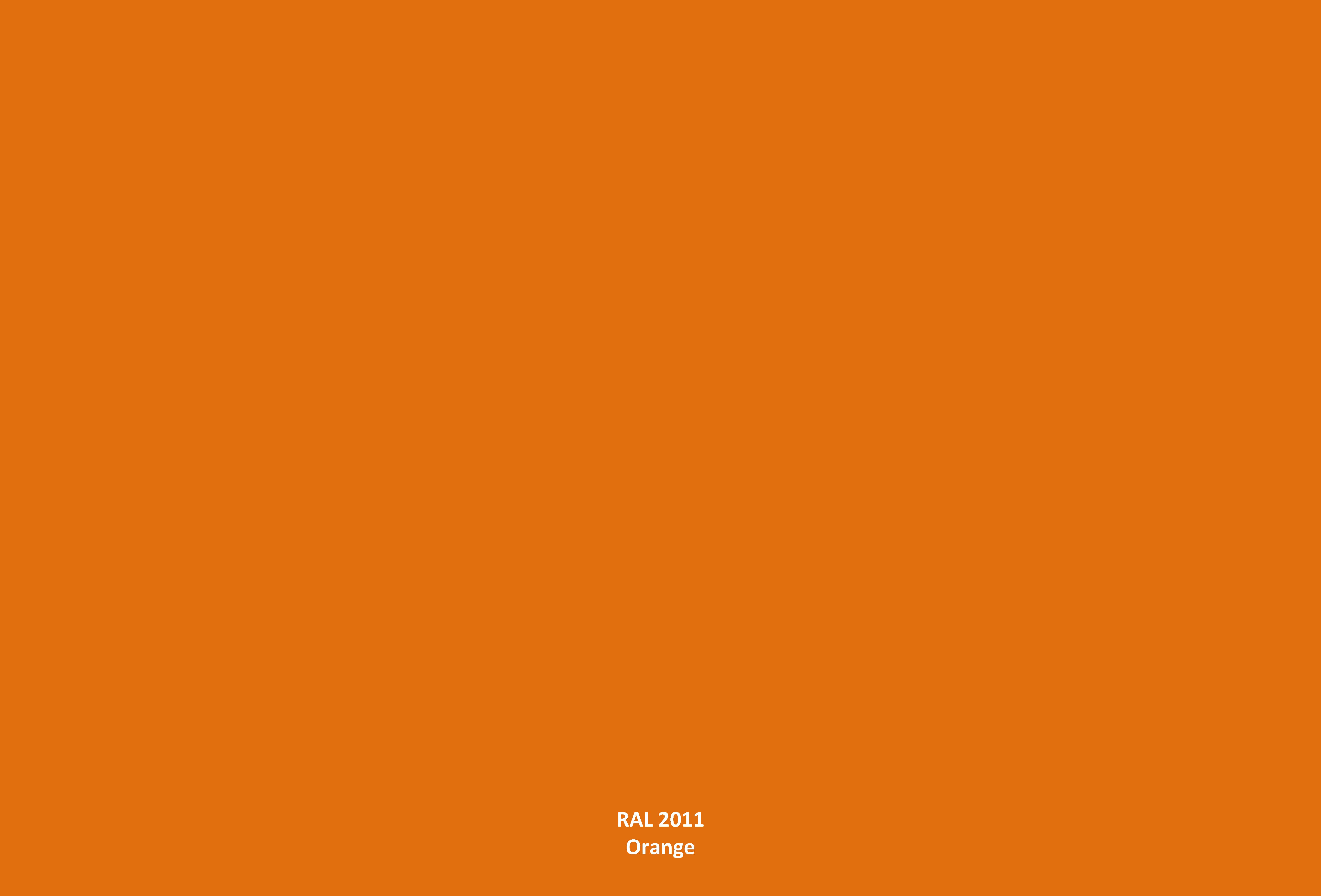 RAL 2011 Tieforange / Orange