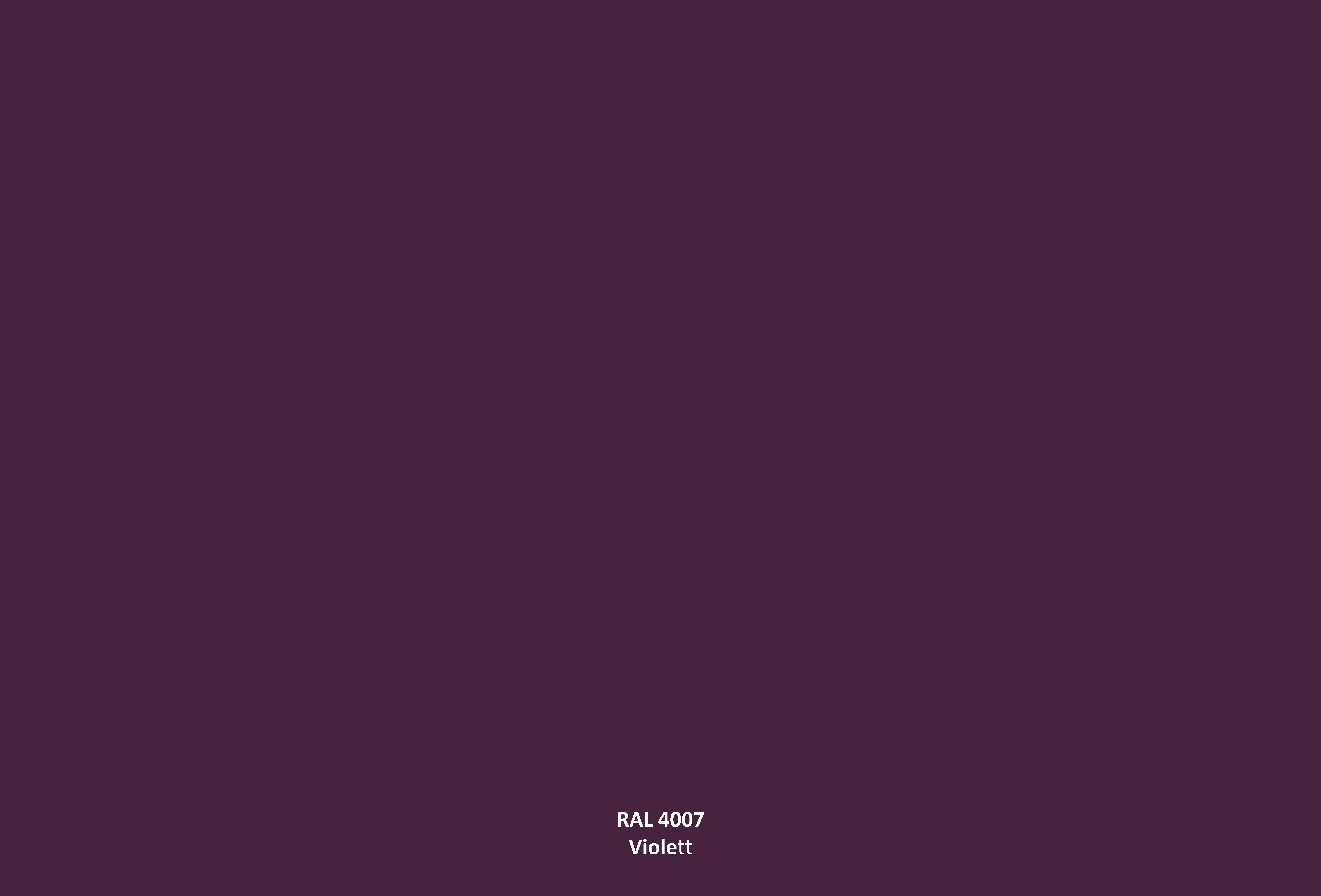 RAL 4007 Purpurviolett / Violett