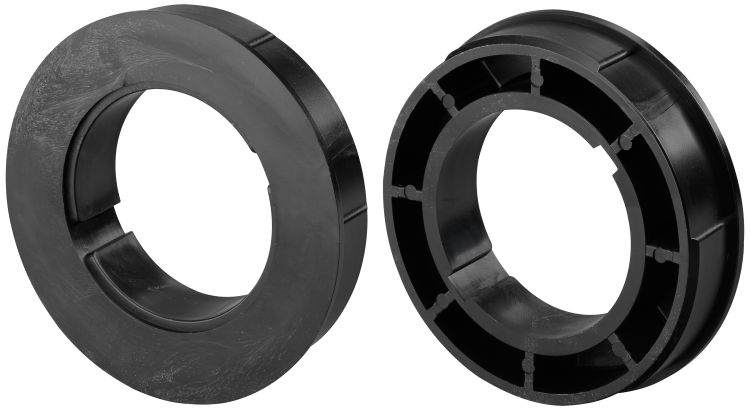 SELVE► Adapter Set Rundwelle 102x2,5 mm Aluguß #288134 #288141✓online günstig kaufen✅