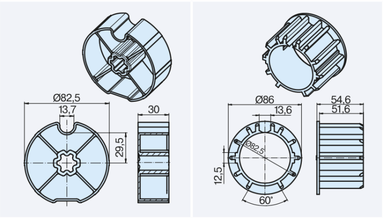 Becker ➤ Adapterset DW85N #49313000780 #49313002270✓ Online günstig kaufen✅