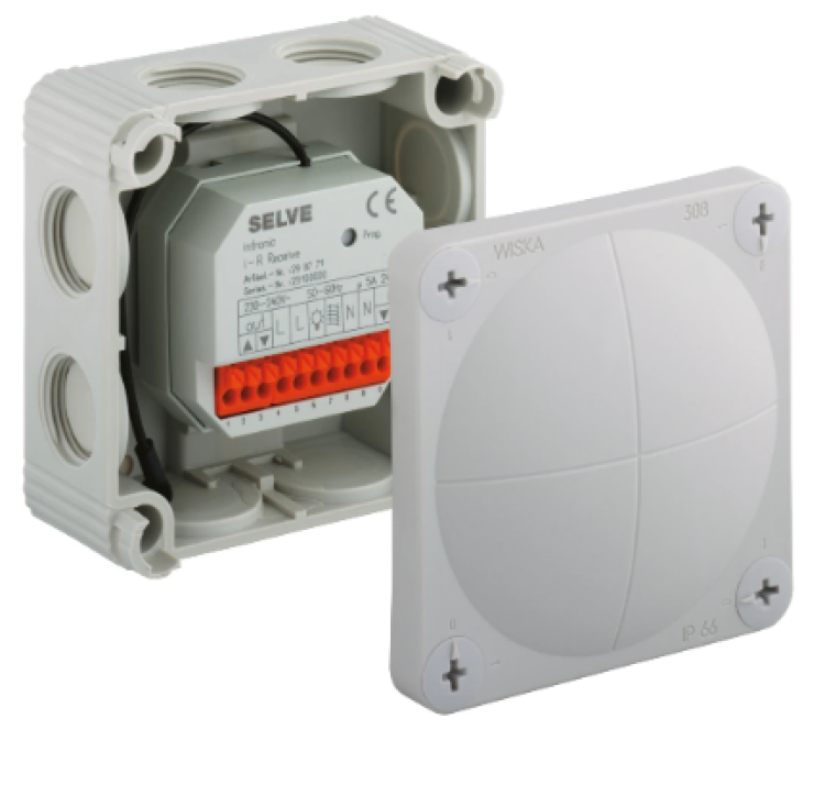 SELVE AP-Gehäuse mit commeo Recieve (Nicht dieser Artikel)