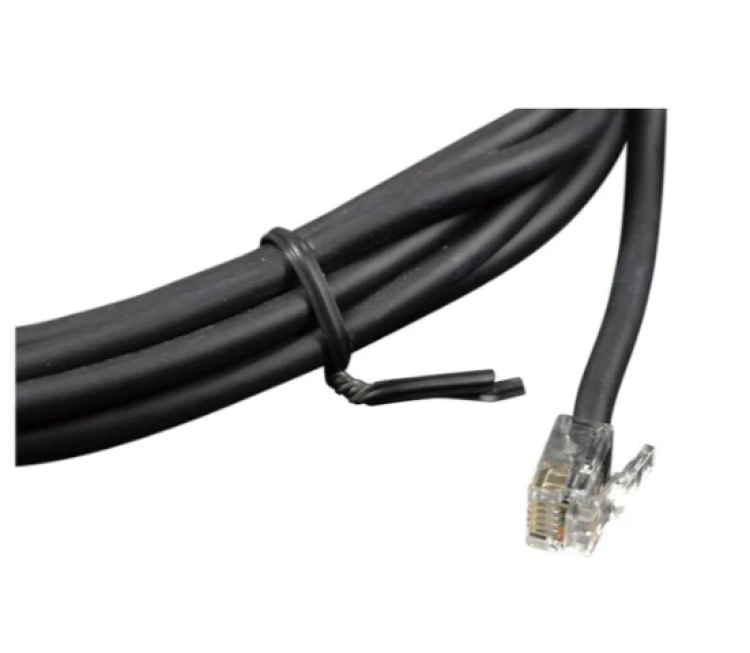 SELVE Anschlussleitung, schwarz, 2xStecker RJ12 #290600 #290601