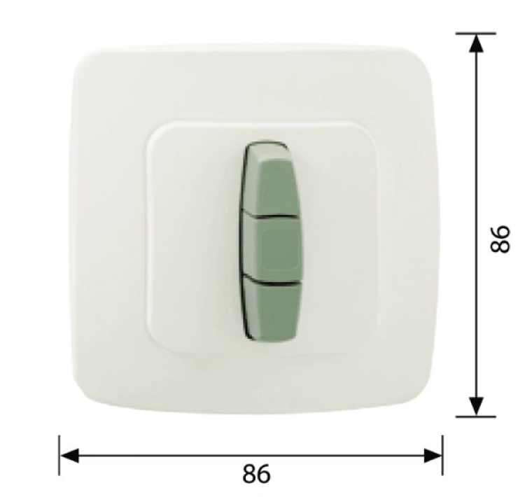 SELVE i-Switch Rolladentaster/Schalter UP #298612