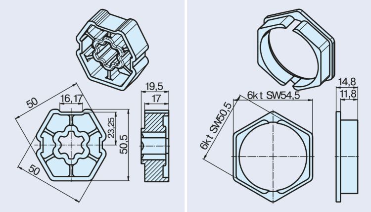 Becker Adapterset B60 #49303000460 #49300307071