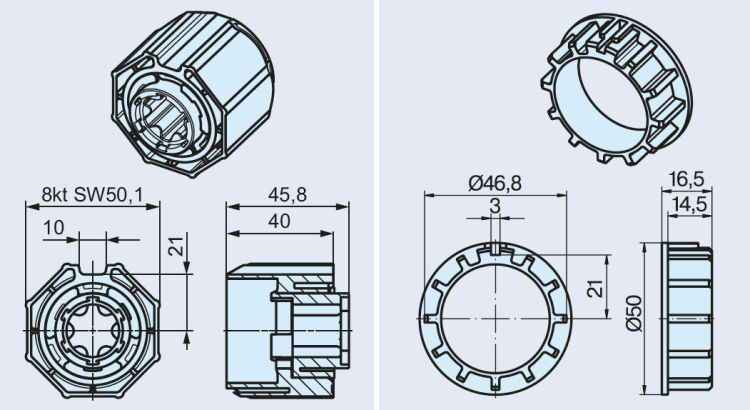Becker ➤ Adapterset O-S50 für Hinderniserkennung #49302002290 #49303001220✓ Online günstig kaufen✅