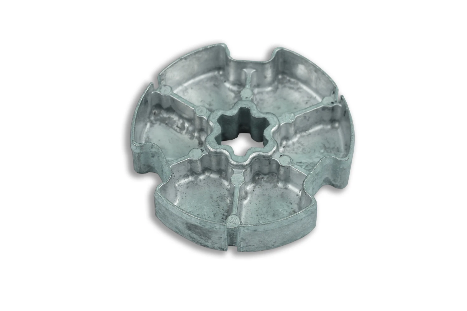 Becker Adapterset Ø Optinut 81x8 aus Zink #49303005290 #49303005280