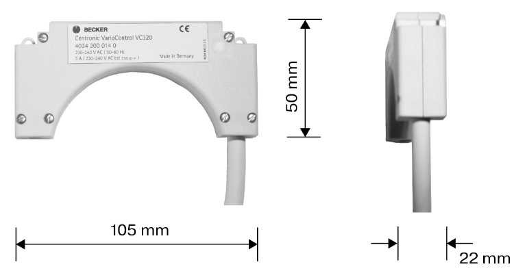 Becker Centronic VarioControl VC320 #40340000120