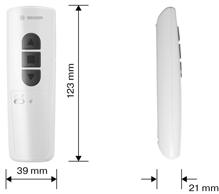 Becker Centronic MemoryControl MC441-II #40340002040, #40340002041