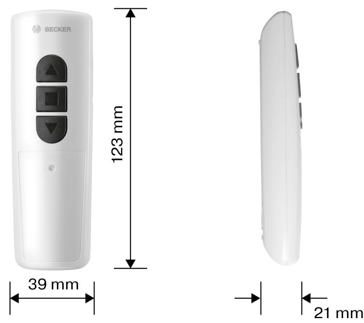 Becker Centronic SunWindControl SWC241-II #40330002010, #40330002011