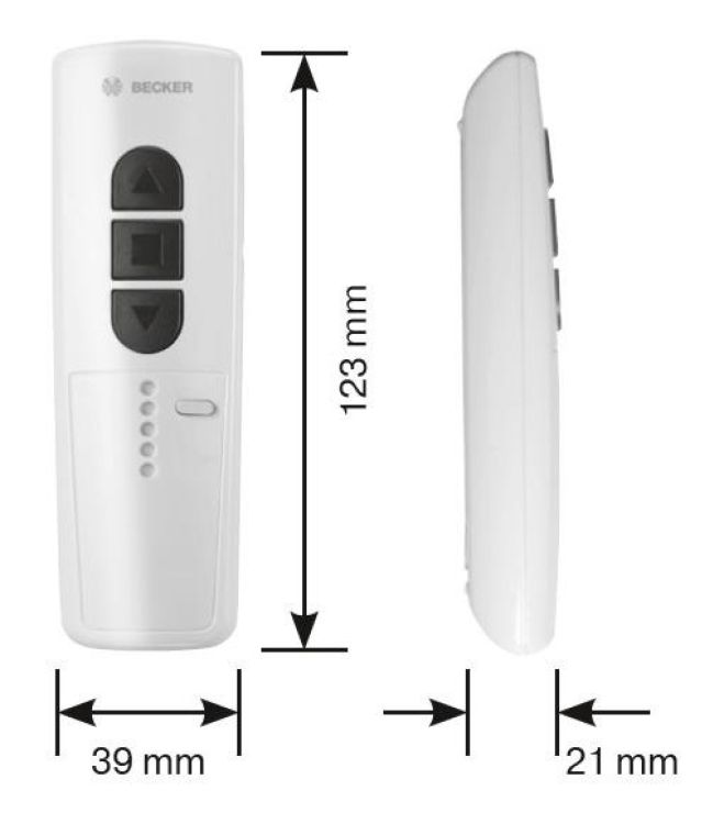 Becker Centronic SunWindControl SWC245-II #40330002130, #40330002131