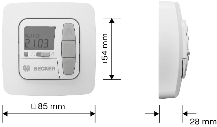 Becker Centronic TimeControl TC511 #40340000050