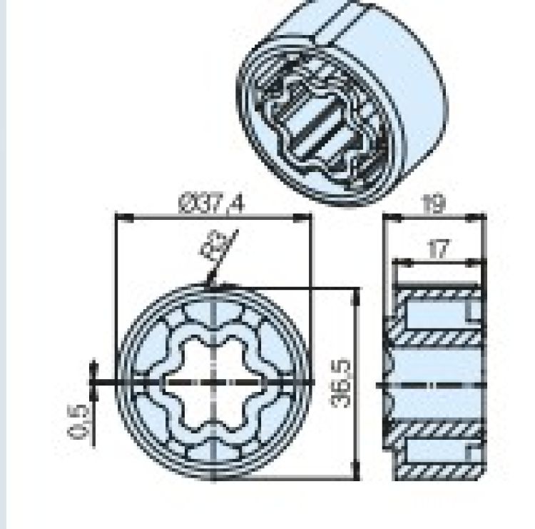Becker Mitnehmer 40x1/42x2 #49303000860