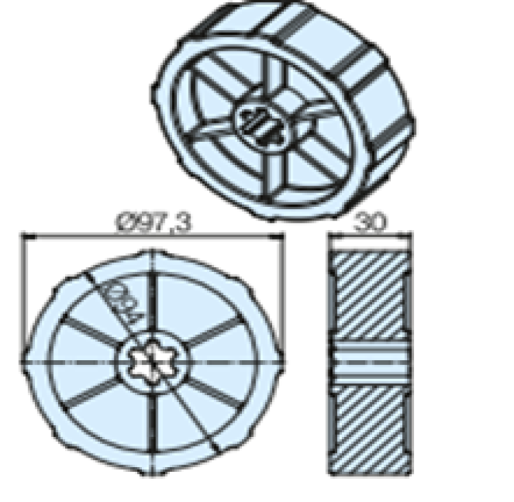 Becker ➤ Mitnehmer aus Zink 102x2 #49313001040✓Online günstig kaufen✅